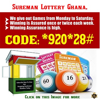 Sureman Lottery Ghana. - website1111111111